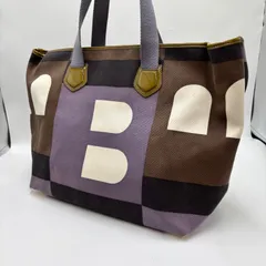 【A4収納可】BALLY/バリー キャンバス トートバッグ ビッグロゴ レディース 鞄