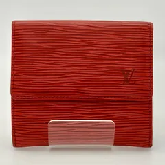 LOUIS VUITTON ルイ・ヴィトン エピ M63487 ポルトモネ・ビエ・カルトクレディ 二つ折り財布