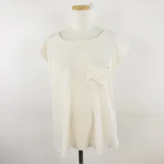 アーバンリサーチ URBAN RESEARCH カットソー フレンチスリーブ ベージュ F *A379