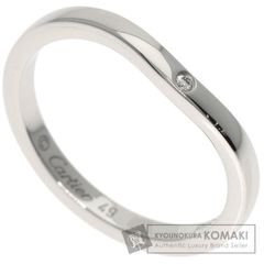 カルティエ バレリーナダイヤ3Pリング Pt950 48号 3.0g 保証書付