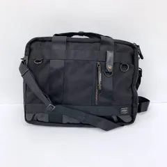 PORTER ポーター 吉田カバンヒート ブリーフ 3Way トートバッグ ショルダーバッグ リュック ビジネスバッグ メンズ ブラック 鞄 DF18587■