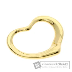 TIFFANY&Co. ティファニー オープン ハート ペンダントトップ K18YG レディース [中古]