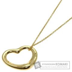 TIFFANY&Co. ティファニー オープンハート ネックレス K18YG レディース [中古]