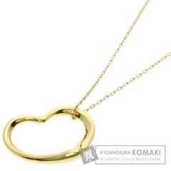 TIFFANY&Co. ティファニー オープンハート ネックレス K18YG レディース [中古]