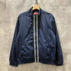 18SS Supreme ジャケットClassic Logo Taping Track Jacket size S ネイビー シュプリーム