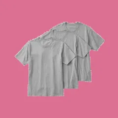 GM01133 クルーネックTシャツ 肌に優しい綿100% メンズ ３枚組 ベーシック インナートップス [グンゼ]