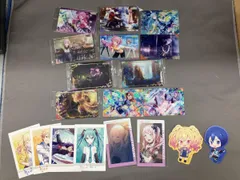 プロジェクトセカイ　カード、ステッカー詰め合わせ　初音ミク暁山瑞希朝比奈まふゆ天馬司神代類天馬咲希小豆沢こはね白石杏