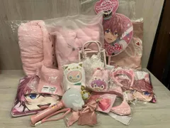 すとぷり グッズまとめ売り さとみ マフラー ルームウェア タオル バッグ キャップ ペンケース等