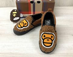 APE カモフラージュ シャーク スリッポン 19cm - メルカリ