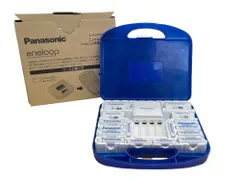 Panasonic (パナソニック) ENE LOOP エネループ ニッケル水素電池 充電器セット K-KJ53MCC84 ホワイト 家電/025