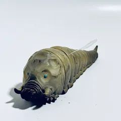 SFVI0027 モスラ(幼虫) ソフビ ムービーモンスターズシリーズ BANDAI(バンダイ)  ゴジラvsモスラ ソフトビニールフィギュア