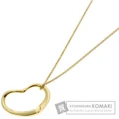 TIFFANY&Co. ティファニー オープン ハート ネックレス K18YG レディース [中古]