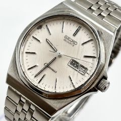 SEIKO QUARTZ QR 3862-8010腕時計 シルバー文字盤 - メルカリ