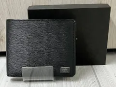 PORTER CURRENT 052-02204 ポーター 二つ折り財布 ブラック 
