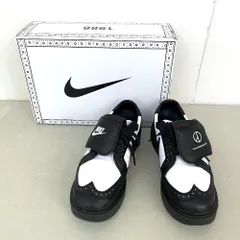 03w25386【箱付き】 PEACEMINUSONE × Nike Kwondo 1 Black and White / G-DRAGON ピースマイナスワン × ナイキ クウォンド1  25.5cm メンズ  スニーカー  DH2482-101
