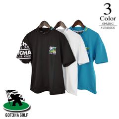 GOTCHA ガッチャゴルフ ハーフジップ 長袖シャツ モックネック M