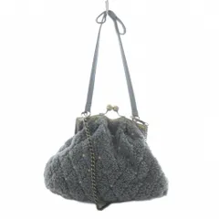 ビビィ Bibiy ODETTE BOA CAT BAG ハンドバッグ ワンハンドル ショルダーバッグ 2way チェーン グレー /YO8