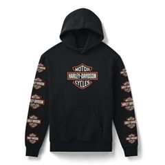 3月期間中値下げ‼️」Harley-Davidson スカルデザイン パーカー - メルカリ
