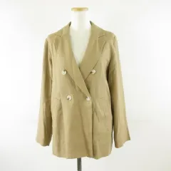 BLATE テーラードジャケット ダブル 長袖 ベージュ M *T9
