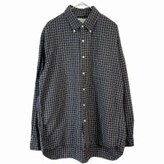 Steven Alan」 ポプリン トリプルチェック レギュラーカラーシャツ