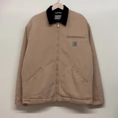 Carhartt OG DETROIT JACKET WIP カーハート コットン 無地 ブラウン 1027358  サイズXL