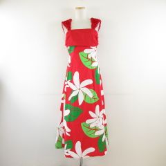 ⭐︎807 MADE IN Hawaii ハイビスカスワンピース ノースリーブ - メルカリ