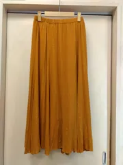 M7　スローブイエナ　SLOBE IENA　スカート　ロングスカート　オレンジ系　おすすめ　サイズ40　裏地あり