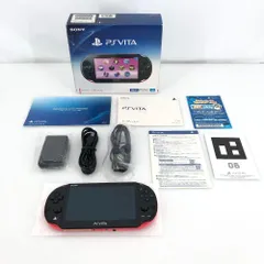 05w18935T 【PSVITA】PlayStation VITA 箱あり PCH-2000 ピンク/ブラック  シリアルNo.消え タバコ臭 ＊動作確認/初期化済み＊【中古品】