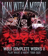 [Blu-ray][신품] Wolf Complete Works X MAN WITH A ”15th” MISSION PLAY WHAT U WANT TOUR 2025 (통상반 A) Blu-ray 사가