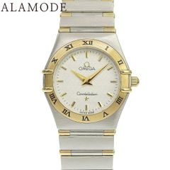 オメガ コンステレーション ミニ 1362.30 YG/SS シルバー クオーツ レディース 41100104339【中古】【アラモード】 オメガ コンステレーション ミニ 1362.30 YG/SS シルバー クオーツ