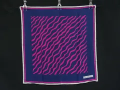 ■美品■ ChristianDior クリスチャンディオール 大判 スカーフ ストール ショール レディース ネイビー系×マルチカラー DM5136