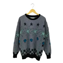 ワコマリア WACKO MARIA × 世界平和プロジェクト MOHAIR BLEND CREW NECK SWEATER TYPE-3 モヘアブレンド クルーネック ニット セーター メンズ  M