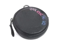 ■美品■ COACH コーチ レザー コインケース コインパース 小銭入れ 小物入れ メンズ レディース ブラック系×マルチカラー DM6053