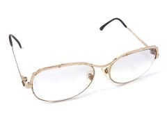 Yves Saint Laurent 30-062 56□15 Prescription Glasses Eyeglasses for Men and Women Gold Tone DM6787