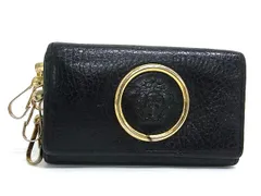 GIANNI VERSACE　ジャンニ ヴェルサーチ メデューサ レザー 6連 キーケース 鍵入れ メンズ レディース ブラック系 DM7473のサムネイル