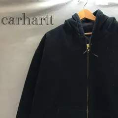 Carhartt USA製 カーハート J140BLK アクティブジャケット コットン 無地 3XL ブラック メンズ ファッション _233023のサムネイル