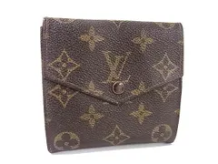 LOUIS VUITTON ルイヴィトン M61660 モノグラム ポルトモネビエ カルトクレディ 三つ折り 財布 ウォレット ブラウン系 DM7109