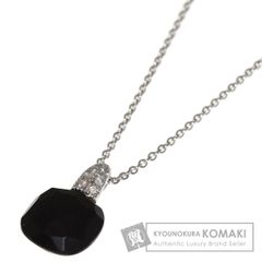 ポメラート カプリ オニキス ダイヤ ネックレストップ 750(WG) 1.9g 