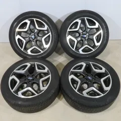 4本 スバル XV GT系 純正 18インチ 7J +55 5H PCD100 ラジアル ダンロップ ビューロ VE304 225/55R18 フォレスター SJ系 アルトバック BR系のサムネイル