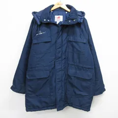XL/古着 レッドキャップ 長袖 ジャケット パーカー メンズ 90年代 90s シンシナティ 大きいサイズ ロング丈 USA製 紺 26mar12のサムネイル