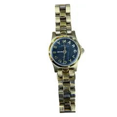 180053 MARC BY MARC JACOBS マークバイマークジェイコブス クォーツ腕時計 MBM3257  ブラック/ゴールド アナログ ステンレススチール