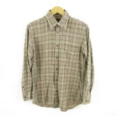 SISSY by KANSAI YAMAMOTO シャツ 長袖 チェック 茶 M *T837