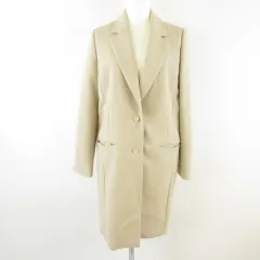 エゴイスト EGOIST テーラードコート ロング 長袖 ベージュ 2 *E387