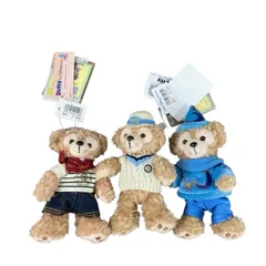 170071 ディズニー　ダッフィー　ぬいぐるみ 3点まとめ売り