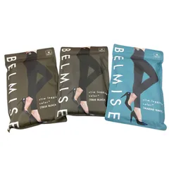 186000 現状品 BELMISE ベルミス スリムレギンス カラープラス M 3点まとめ売り