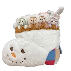 170071 Disney ディズニー ダッフィー＆フレンズ ウィンターホリデー クッション シェリーメイ ジェラトーニ