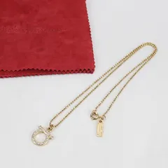FERRAGAMO フェラガモ ガンチーニ ネックレス メタル【中古】 レディースのサムネイル