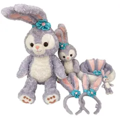 186001 東京ディズニーリゾート ステラルーぬいぐるみ　カチューシャ　ファンキャップ　バッジ 6点まとめ売り