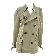 186005 BURBERRY BLUE LABEL バーバリーブルーレーベル トレンチコート L ベージュ レディース
