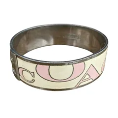 180053 現状品 COACH コーチ ロゴ ブレスレット バングル